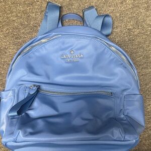 Kate Spade Karissa nylon backpack in cornflower blue